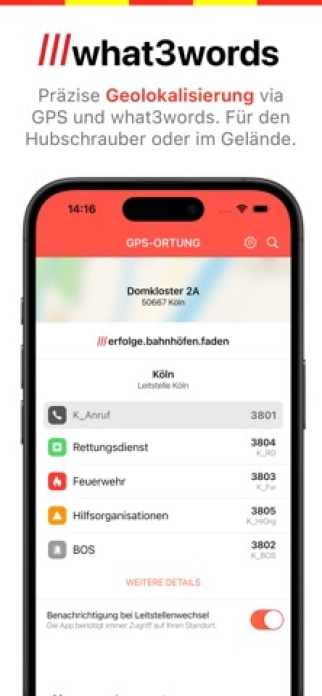 Rettungsdienst App Smartphone-Screenshot7
