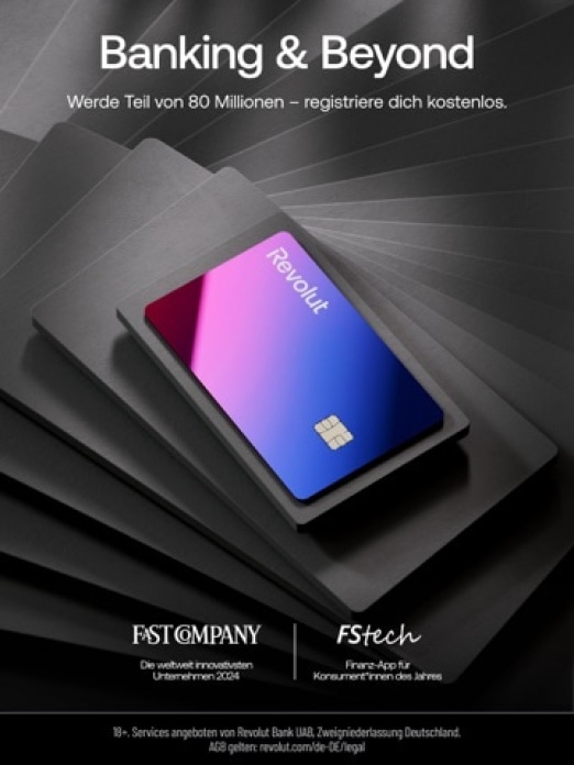 Revolut — Banking & Trading Tablet-Screenshot