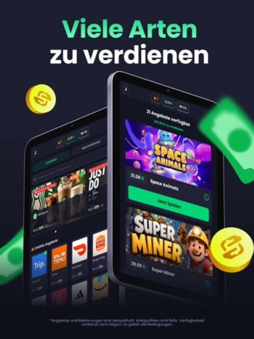 Freecash - Geld verdienen Tablet-Screenshot3