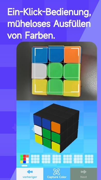 RGB Zauberwürfel Lösen & Timer Smartphone-Screenshot3