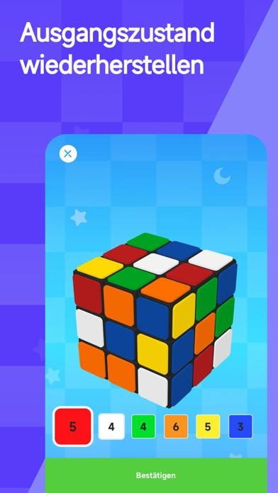 RGB Zauberwürfel Lösen & Timer Smartphone-Screenshot4