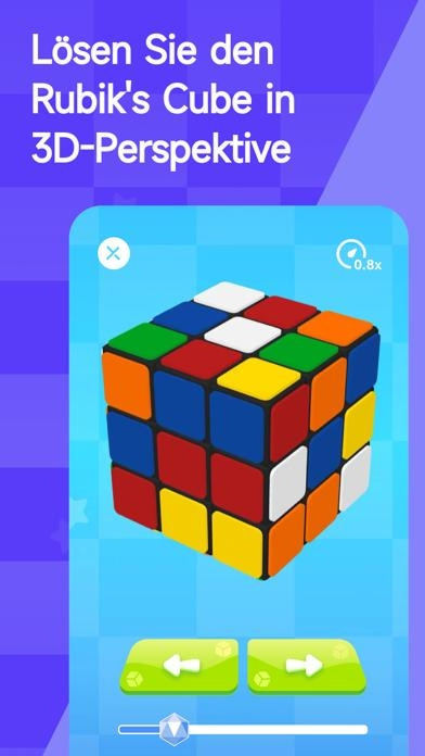 RGB Zauberwürfel Lösen & Timer Smartphone-Screenshot5