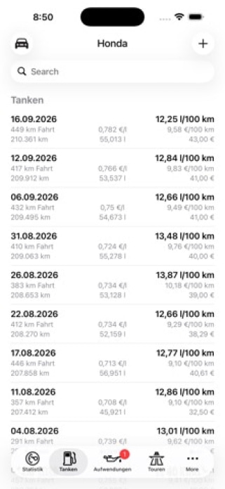 Road Trip MPG Smartphone-Screenshot3