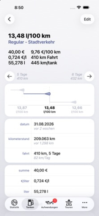 Road Trip MPG Smartphone-Screenshot5