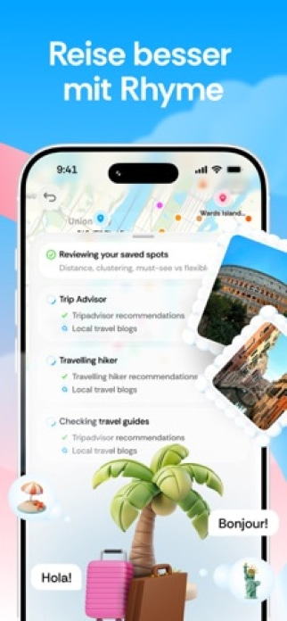 Rhyme - Reiseplaner Smartphone-Screenshot6