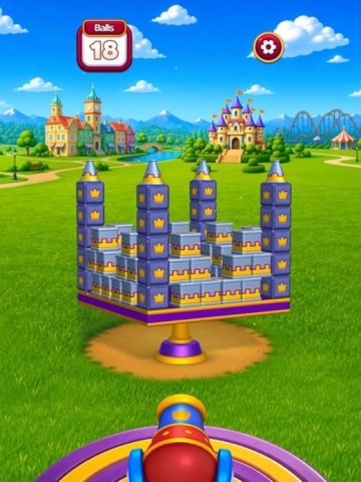 Royal Smash! - Physics Puzzle Tablet-Screenshot4