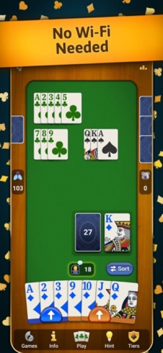 Rummy &ndash; Classic Card Game Smartphone-Screenshot2