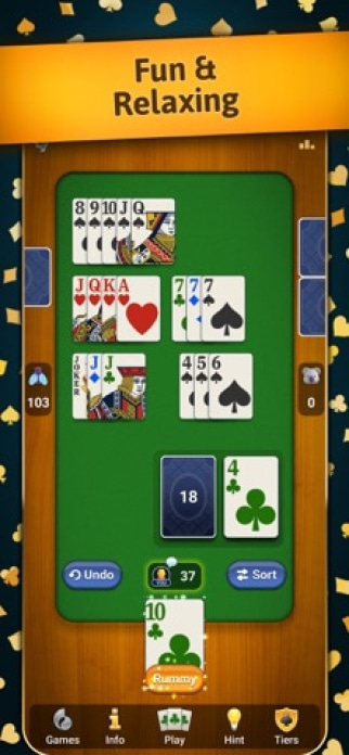 Rummy &ndash; Classic Card Game Smartphone-Screenshot4
