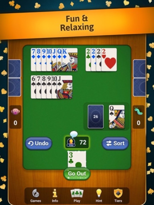 Rummy &ndash; Classic Card Game Tablet-Screenshot4