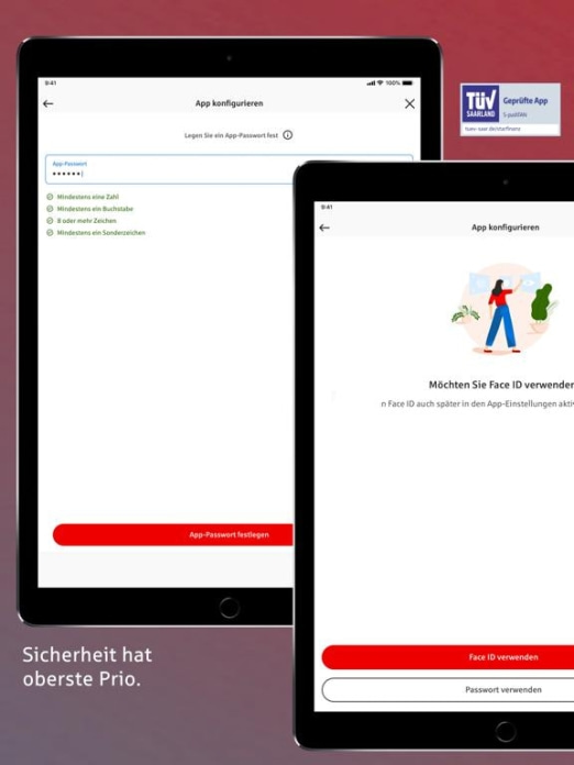 S-pushTAN für iPhone und iPad Tablet-Screenshot4
