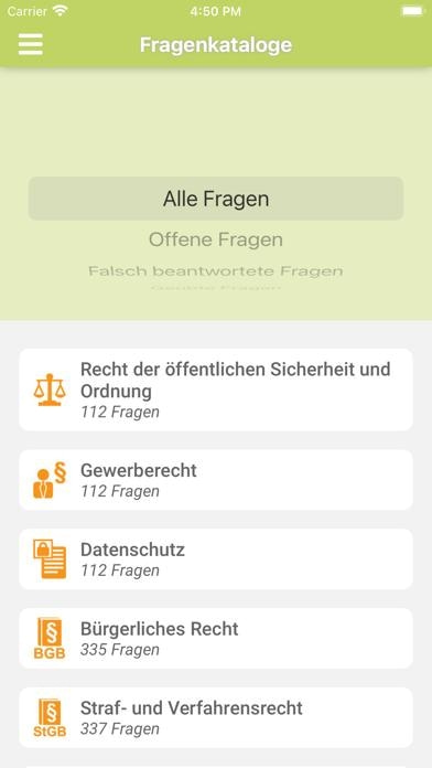 Sachkundeprüfung §34a GewO Smartphone-Screenshot2