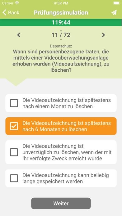 Sachkundeprüfung §34a GewO Smartphone-Screenshot3