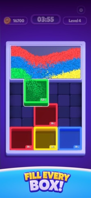 Sand Blocks: Drop Puzzle Smartphone-Screenshot3