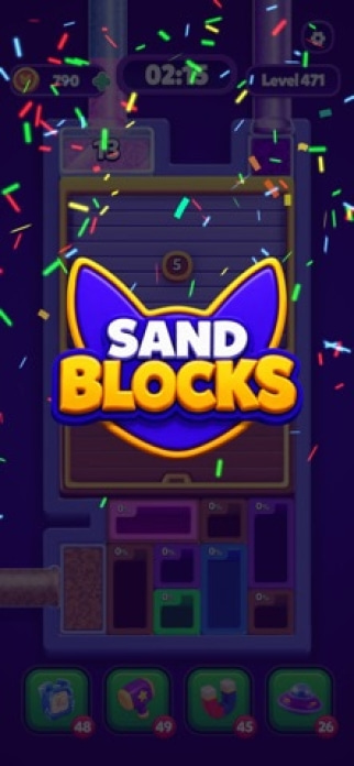 Sand Blocks: Drop Puzzle Smartphone-Screenshot7