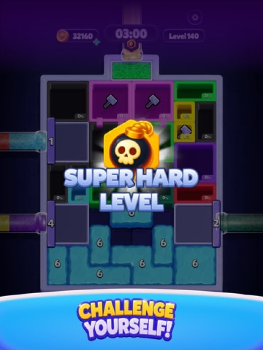 Sand Blocks: Drop Puzzle Tablet-Screenshot4
