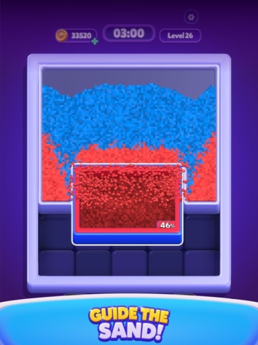 Sand Blocks: Drop Puzzle Tablet-Screenshot5