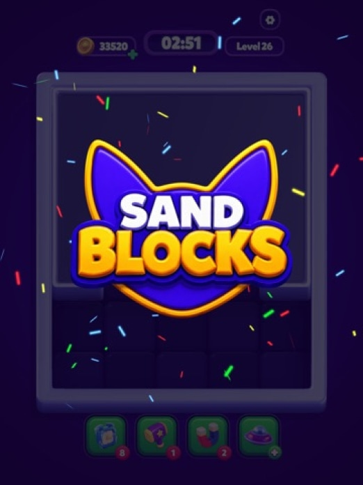 Sand Blocks: Drop Puzzle Tablet-Screenshot7