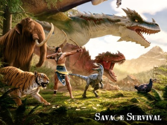 Savage Survival: Jurassic Isle Tablet-Screenshot