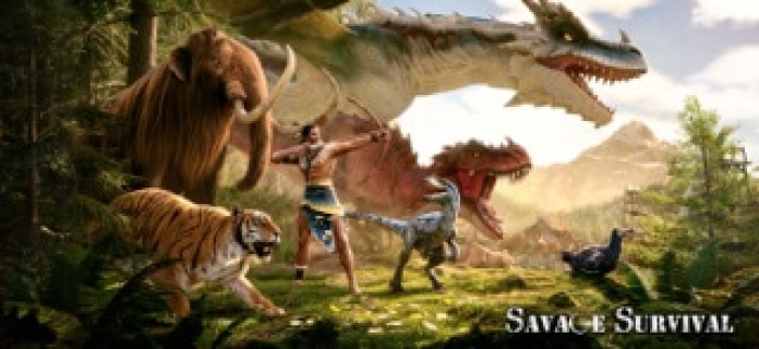 Savage Survival: Jurassic Isle Smartphone-Screenshot