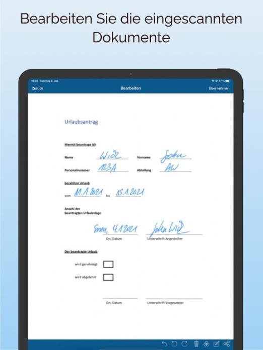 ScanBox – PDF Scanner & OCR Tablet-Screenshot5