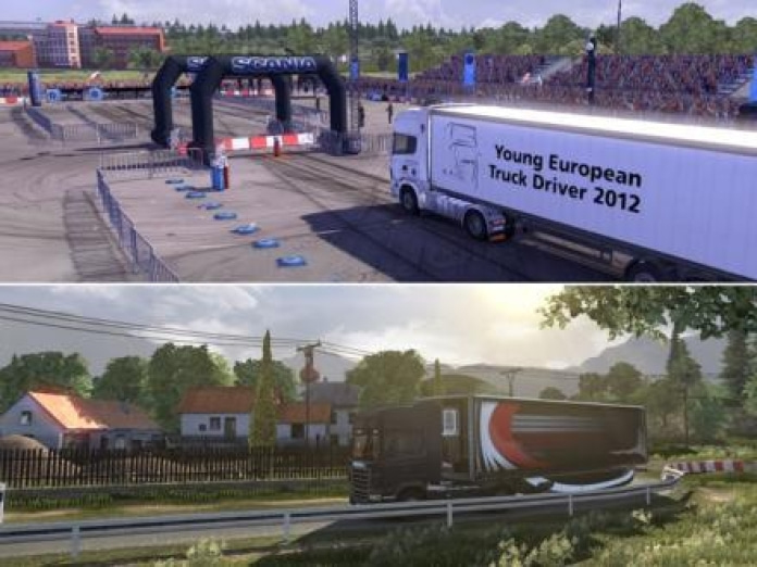 Scania Truck Driving Simulator Smartphone-Screenshot
