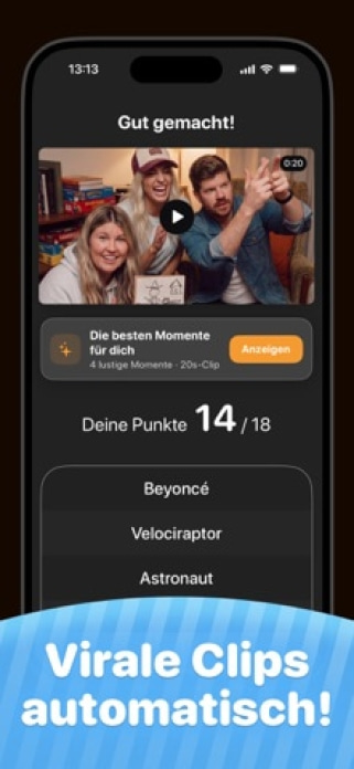 Wer bin ich? Scharade Smartphone-Screenshot5