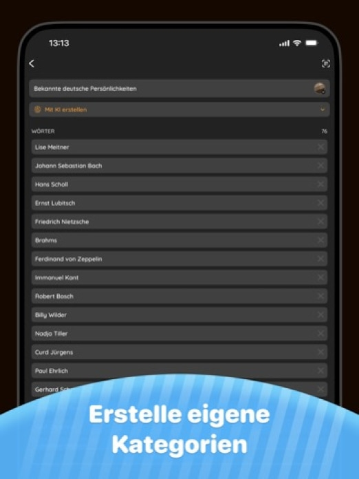 Wer bin ich? Scharade Tablet-Screenshot7