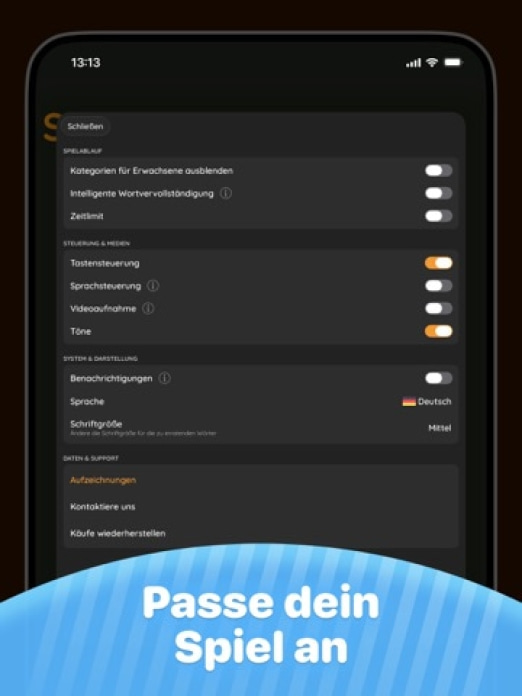Wer bin ich? Scharade Tablet-Screenshot8