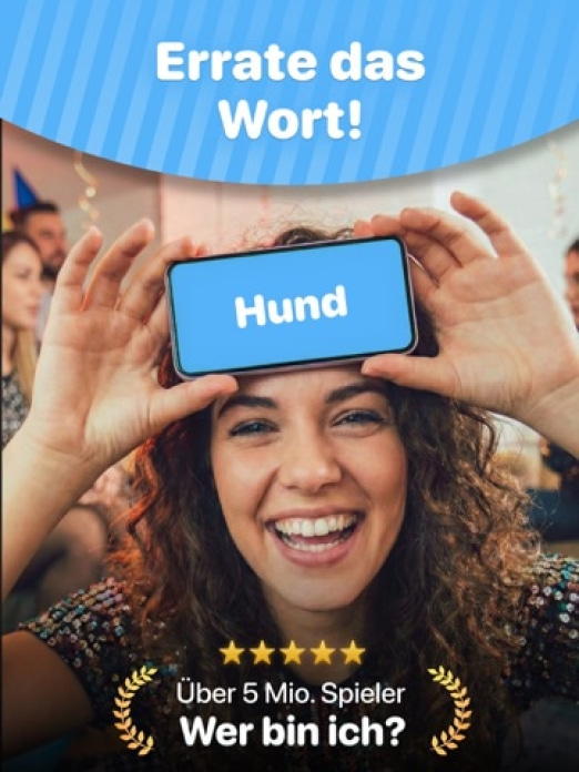 Wer bin ich? Scharade Tablet-Screenshot