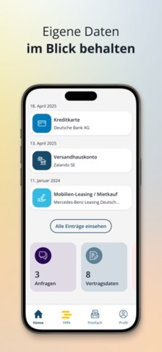 SCHUFA Smartphone-Screenshot2