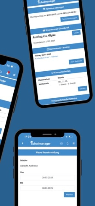 Schulmanager Online Smartphone-Screenshot2