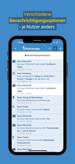 Schulmanager Online Smartphone-Screenshot5