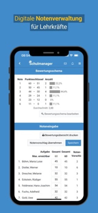 Schulmanager Online Smartphone-Screenshot8