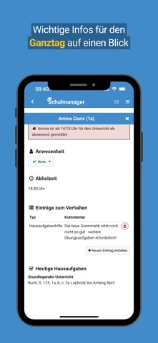 Schulmanager Online Smartphone-Screenshot9