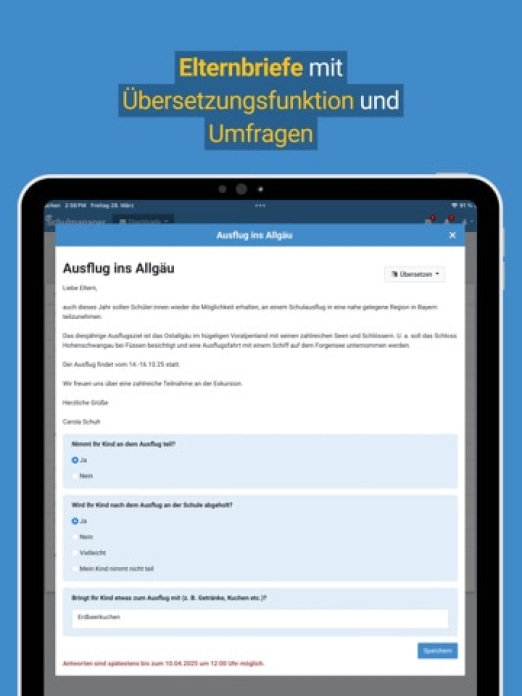 Schulmanager Online Tablet-Screenshot3
