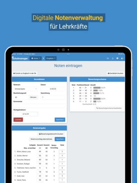 Schulmanager Online Tablet-Screenshot8