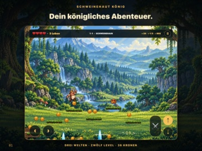 Schweinehaut Koenig Tablet-Screenshot