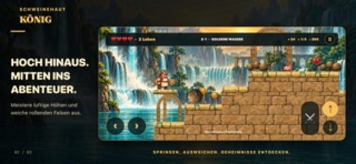 Schweinehaut Koenig Smartphone-Screenshot