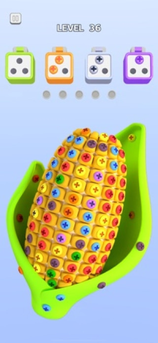 Screw Sort 3D: Schrauben Spiel Smartphone-Screenshot2