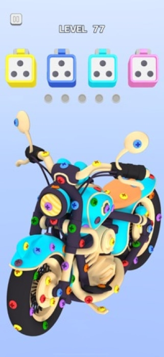 Screw Sort 3D: Schrauben Spiel Smartphone-Screenshot5