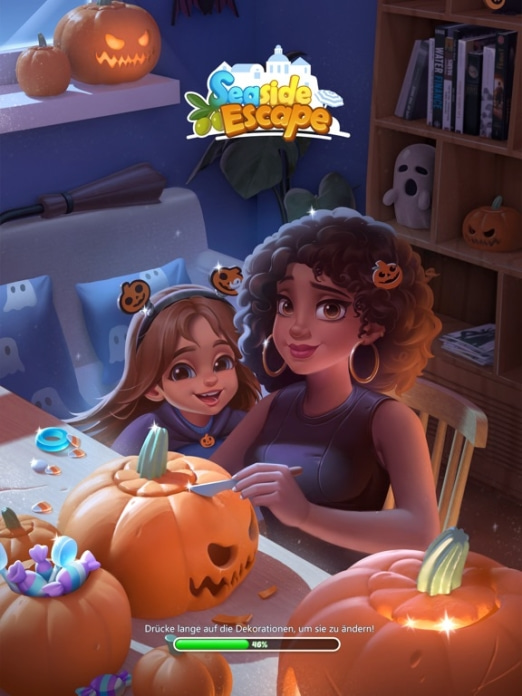 Seaside Escape®: Merge & Story Tablet-Screenshot8