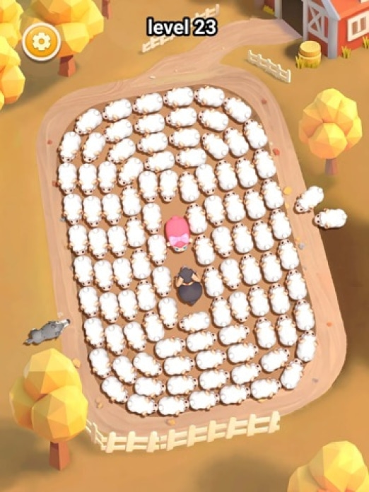 Sheep Dash-Farm Animal Escape Tablet-Screenshot2