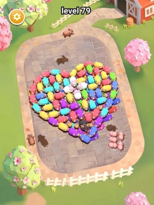 Sheep Dash-Farm Animal Escape Tablet-Screenshot3