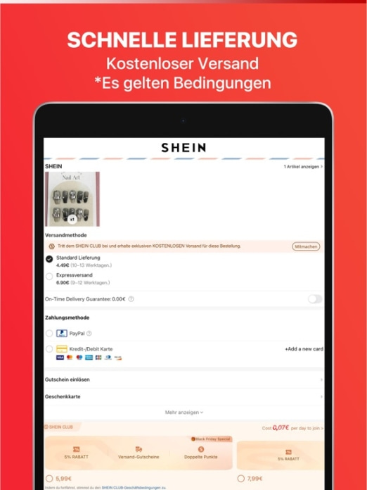 SHEIN - Shopping Online Tablet-Screenshot9