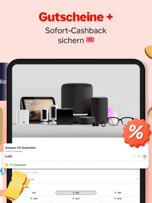ShopBack - Deine Cashback App Tablet-Screenshot3
