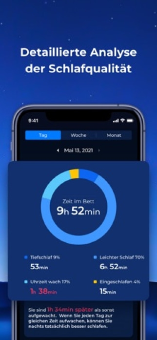 ShutEye - Schlaftracker Smartphone-Screenshot2