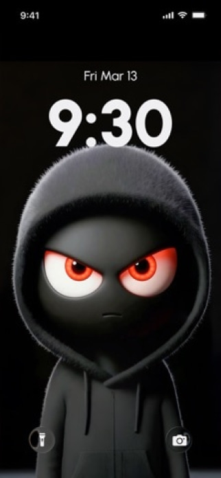 Silly Fun Smile Live Wallpaper Smartphone-Screenshot2