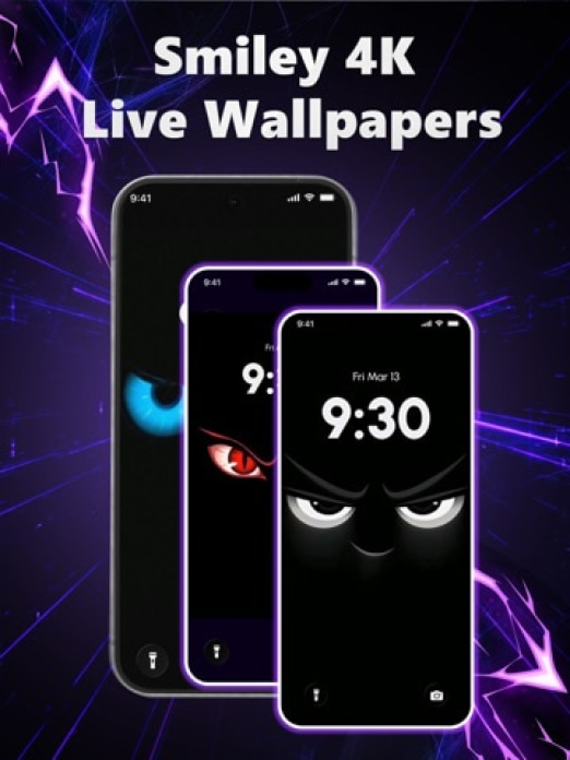 Silly Fun Smile Live Wallpaper Tablet-Screenshot