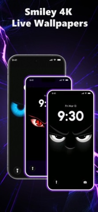 Silly Fun Smile Live Wallpaper Smartphone-Screenshot
