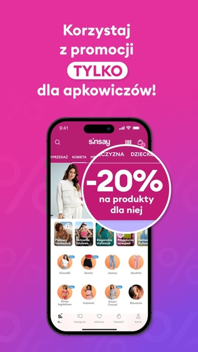 Sinsay - Mode und Shopping Smartphone-Screenshot3